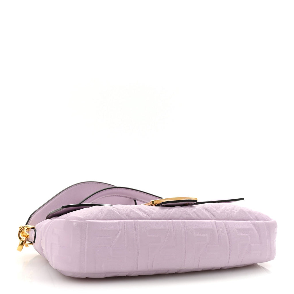 Nappa FF 1974 Embossed Baguette Anemone