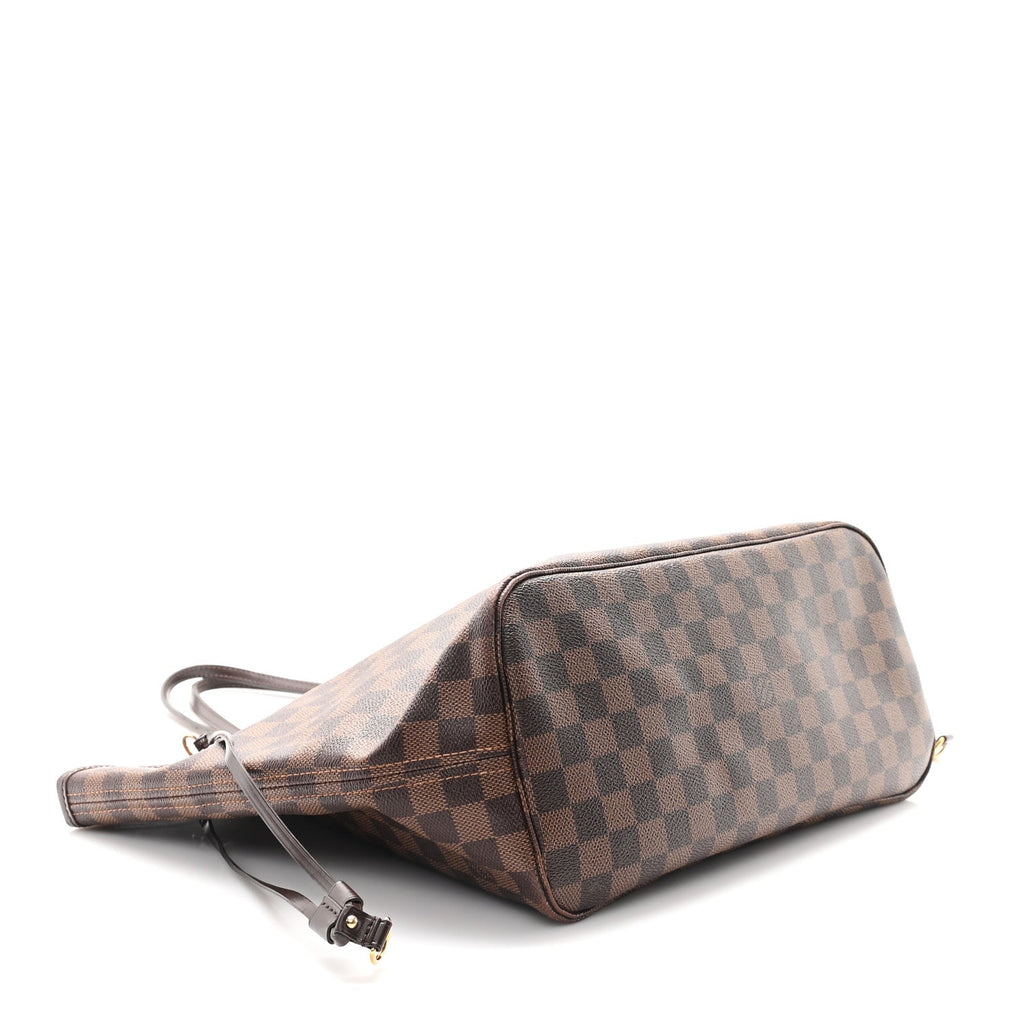 Damier Ebene Neo Neverfull MM Rose Ballerine
