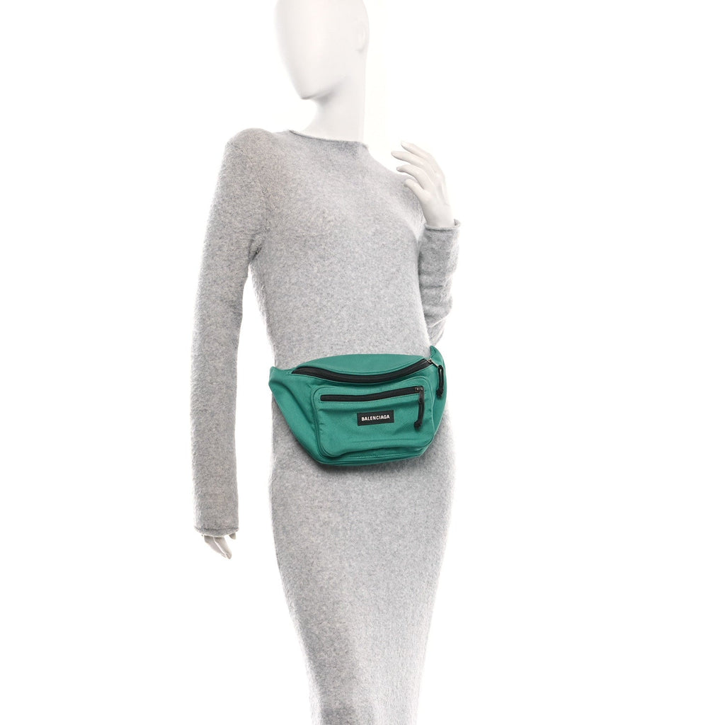 Nylon Canvas Logo Explorer Beltpack Magic Green