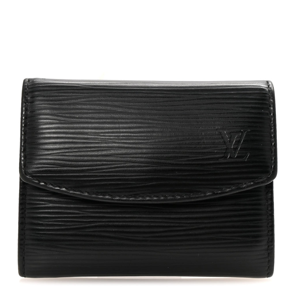 Epi Coin Purse Wallet Black