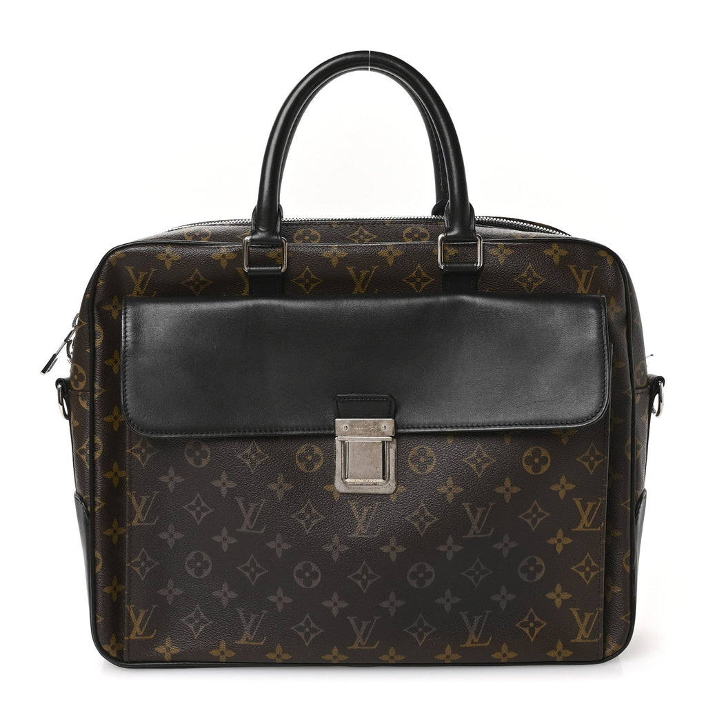 Monogram Macassar Soft Briefcase