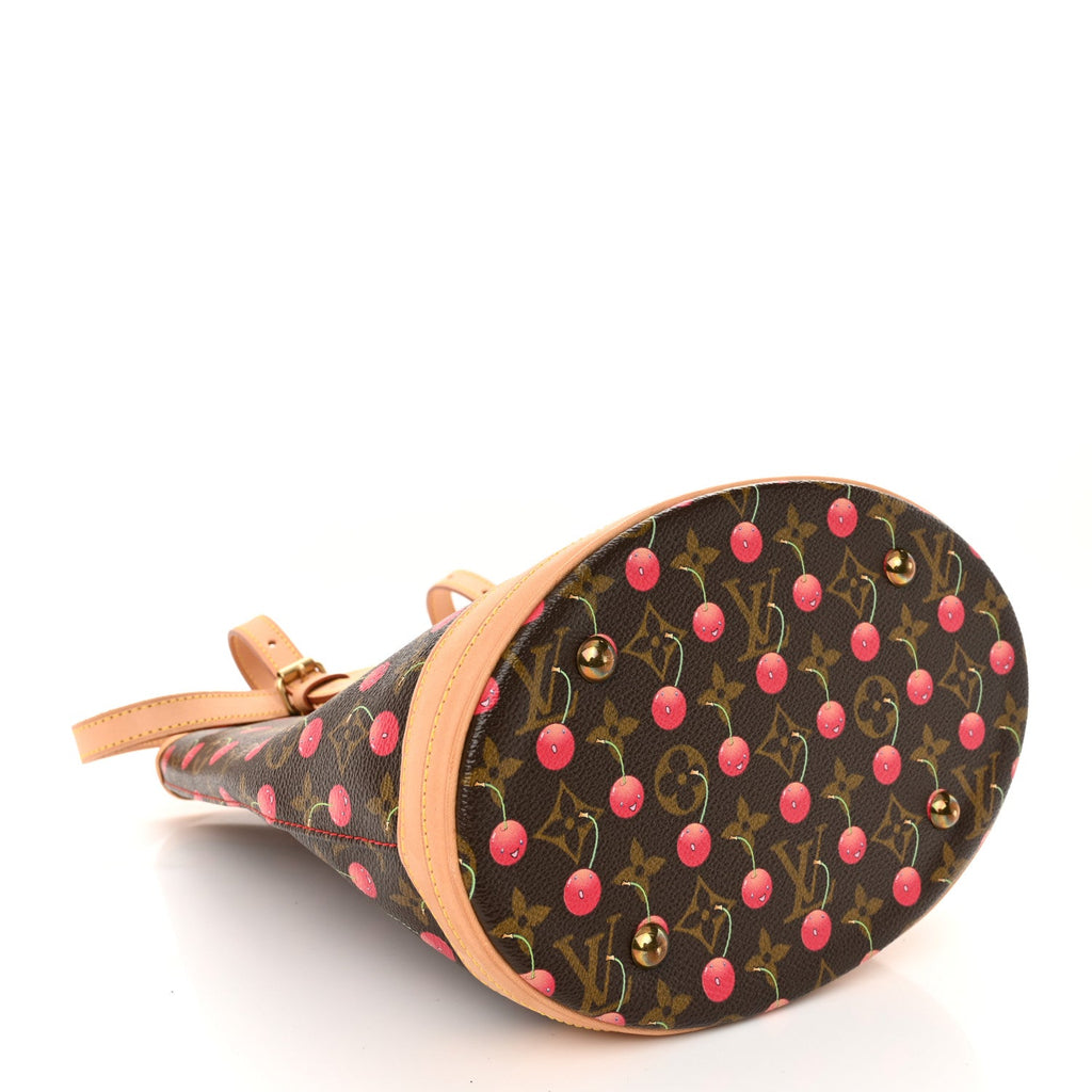 Monogram Cerises Bucket Bag