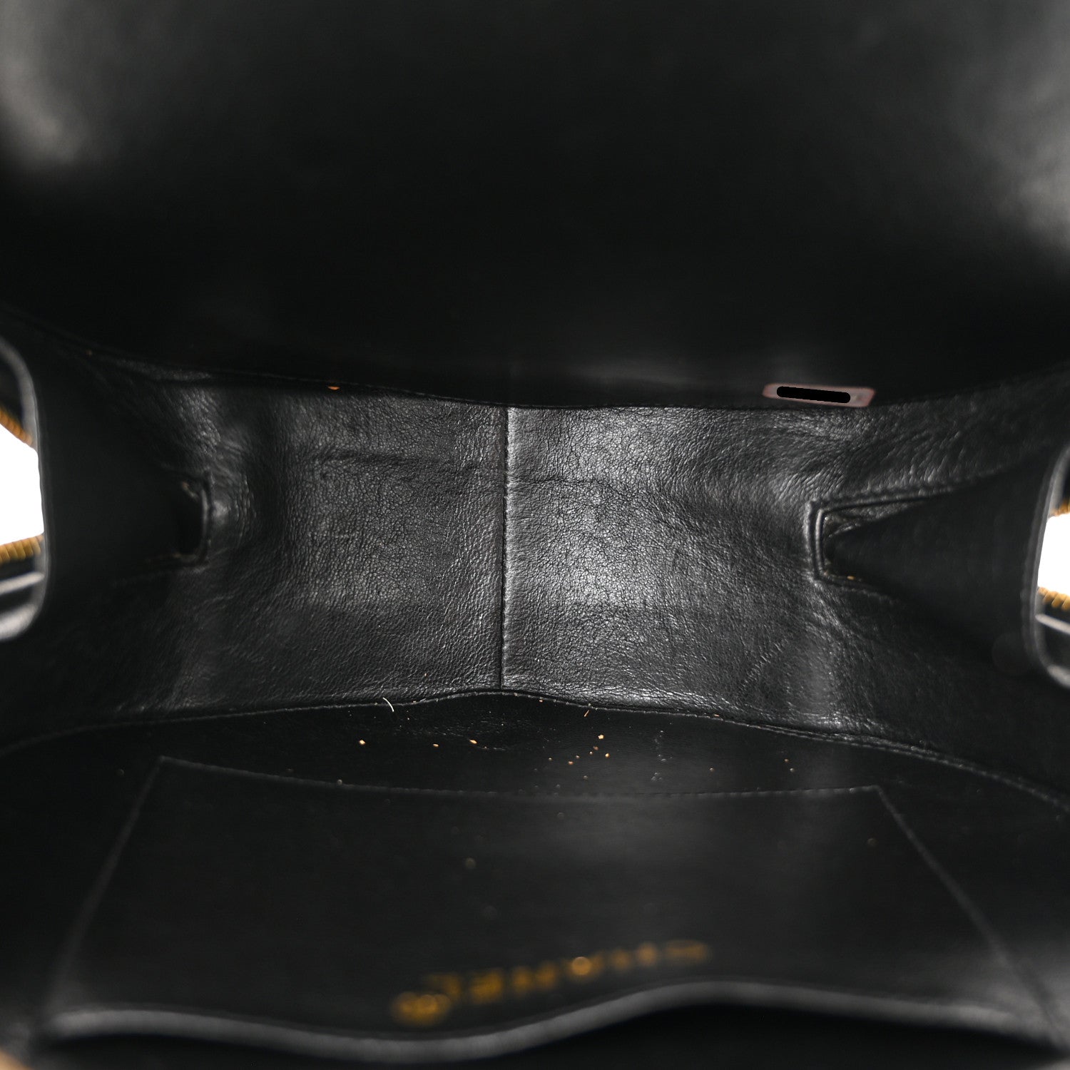 Patent CC Round Vanity Case Black