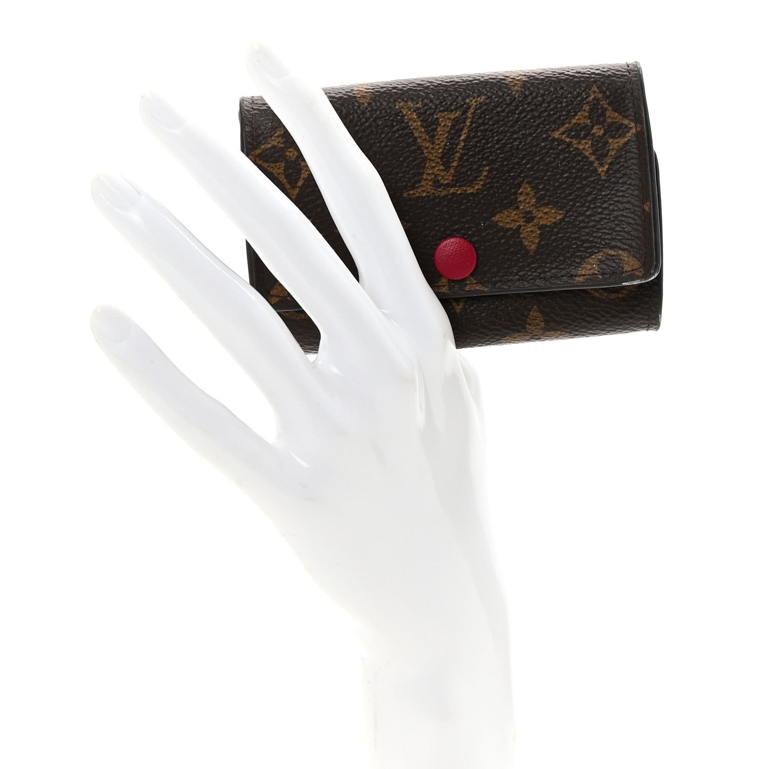 Monogram 6 Key Multicles Holder Fuchsia