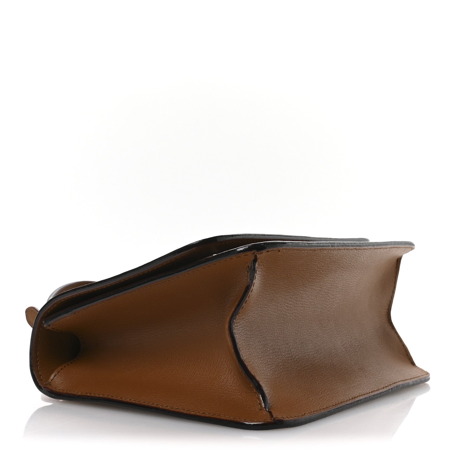Grainy Calfskin JC Top Handle Tan