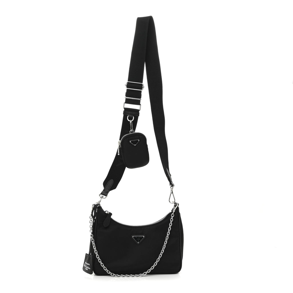 Nylon Re-Edition 2005 Shoulder Bag Black