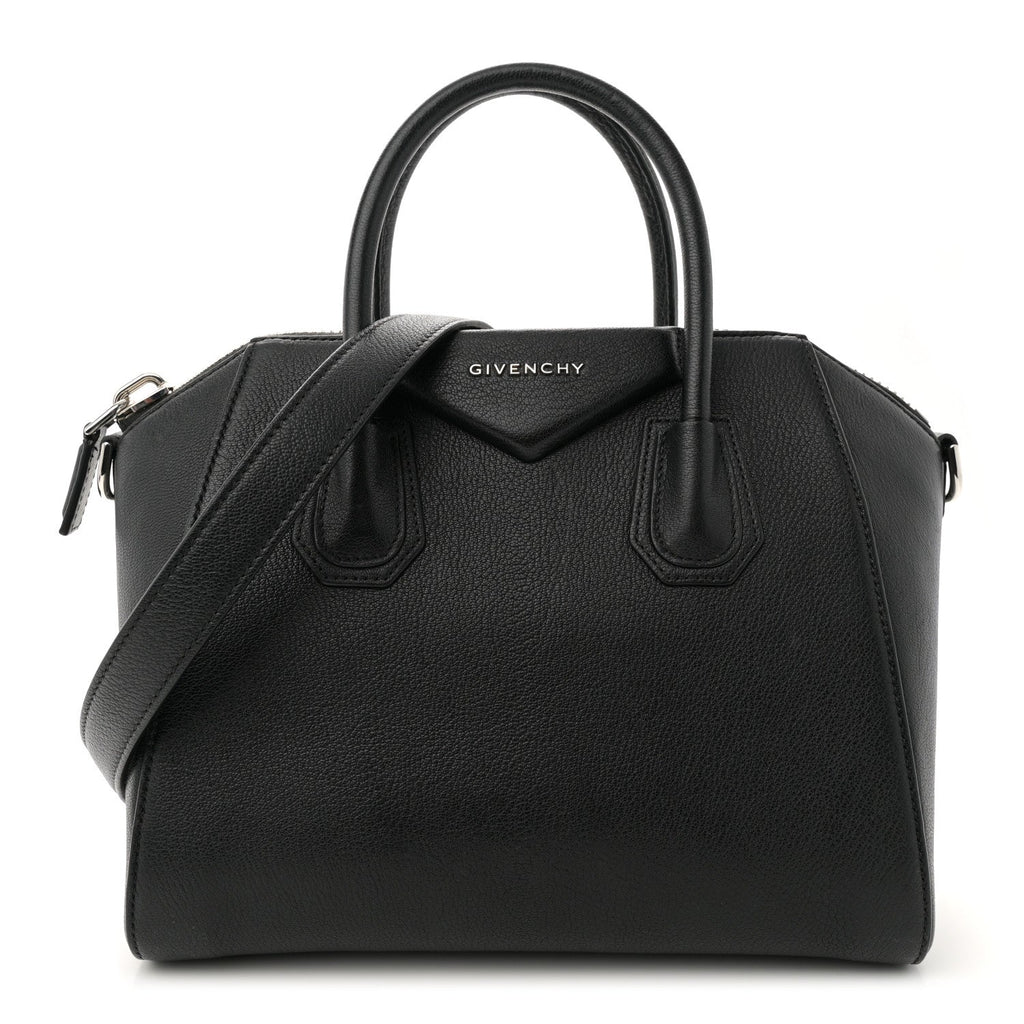 Sugar Goatskin Small Antigona Black