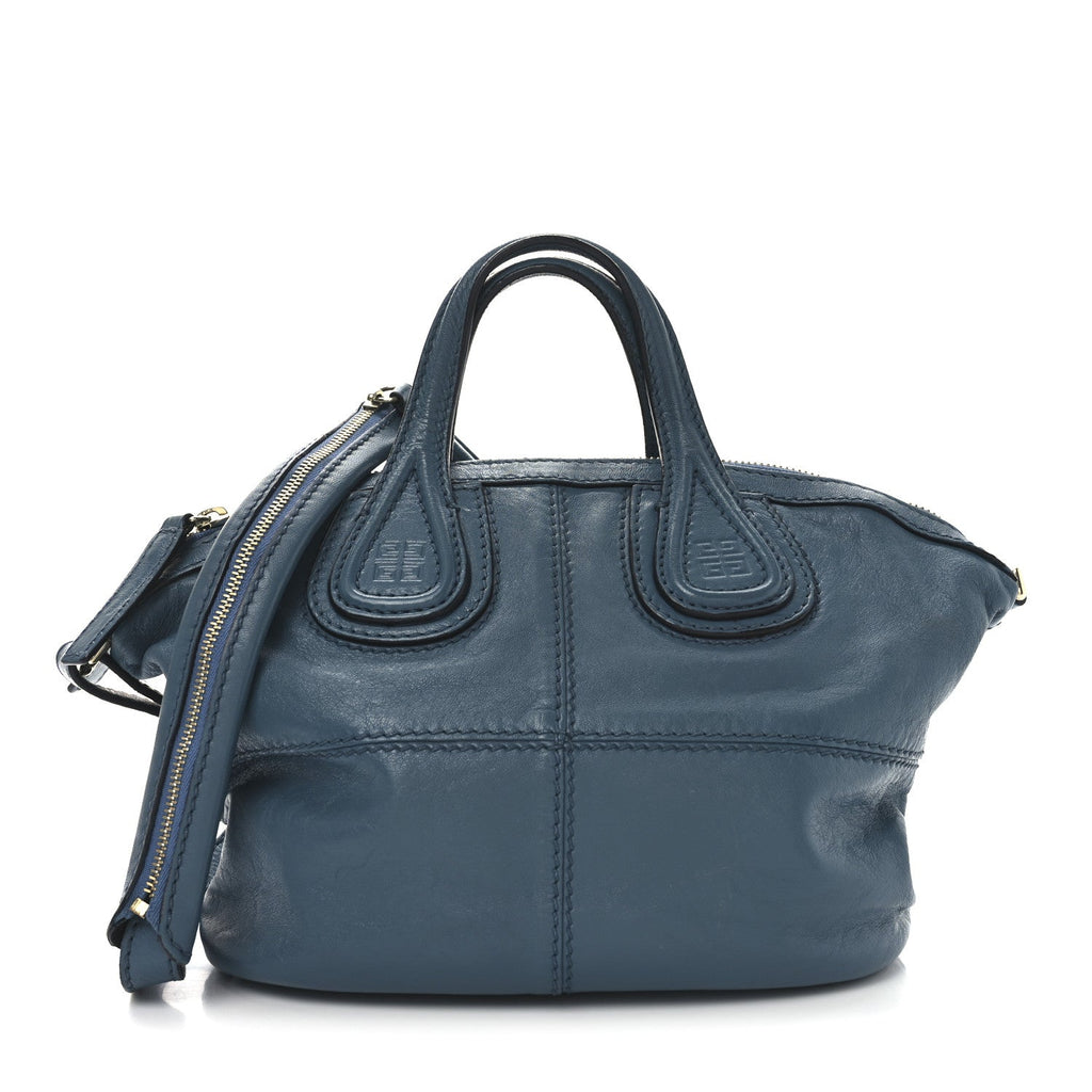Lambskin Small Nightingale Blue