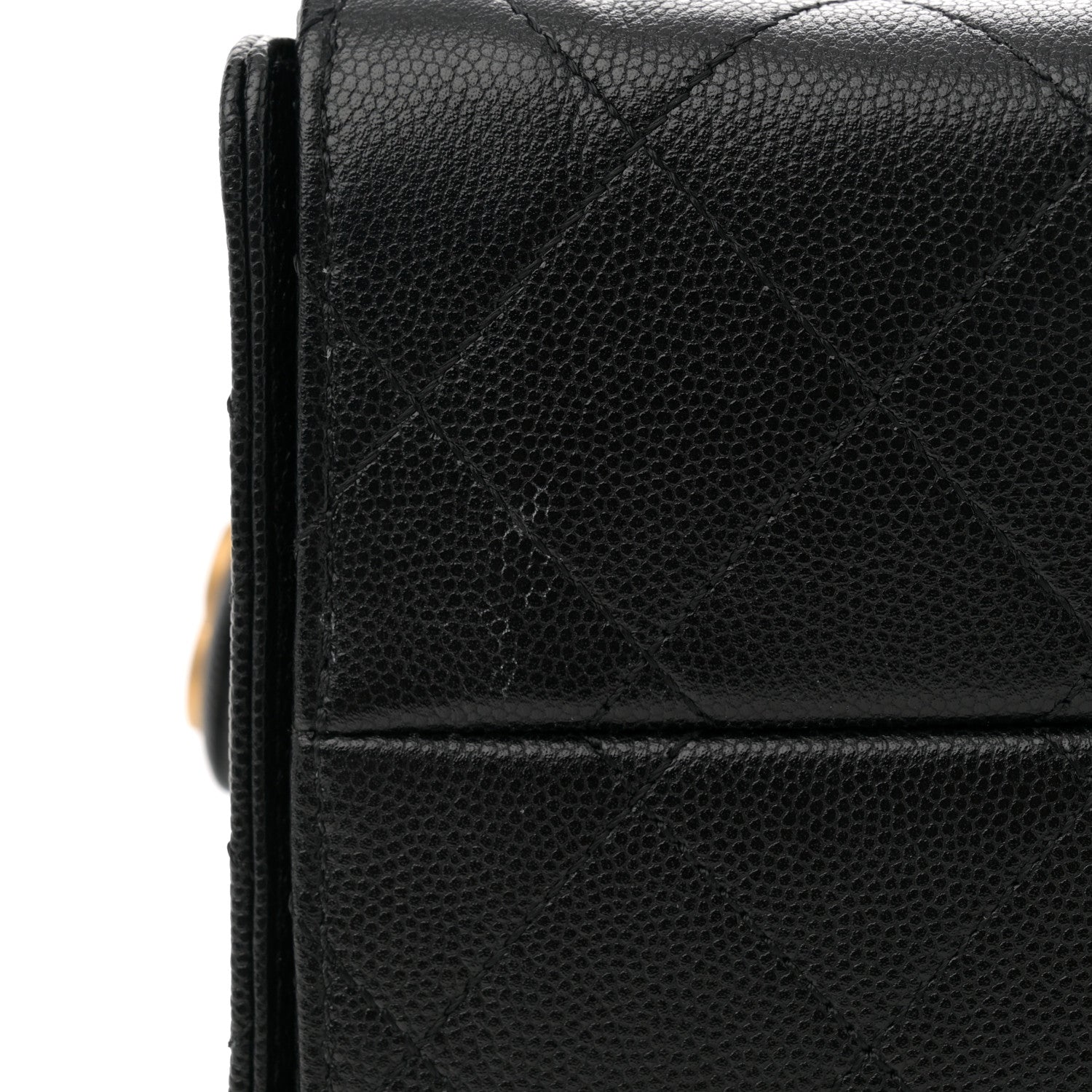 Caviar Quilted Small Chanel 25 Handbag Black