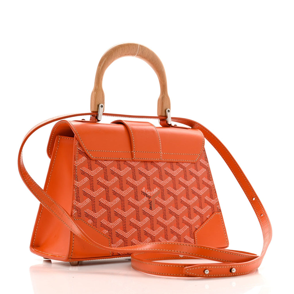 Goyardine Structure Mini Saigon Orange
