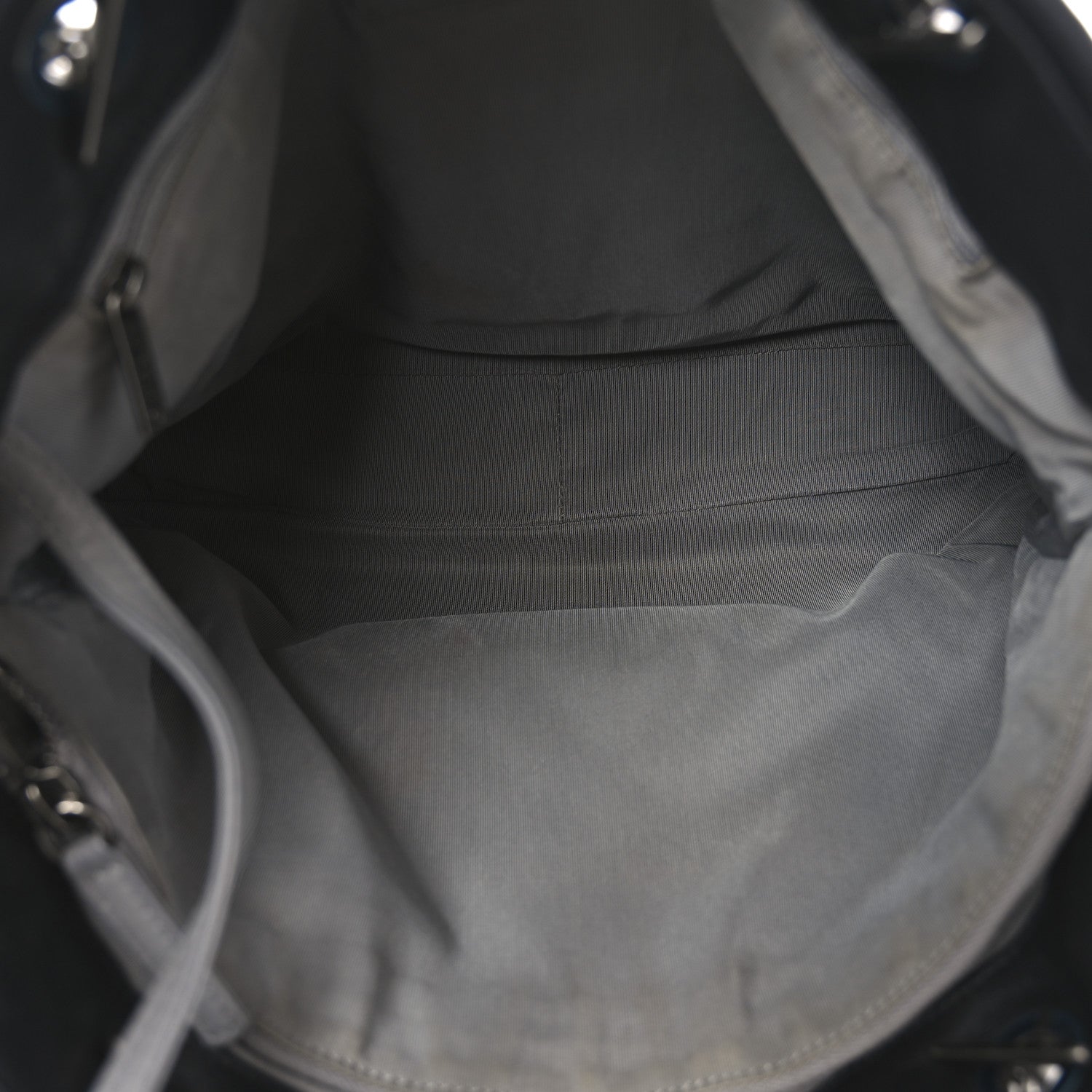 Calfskin Quilted Large Coco Pleats Tote Black