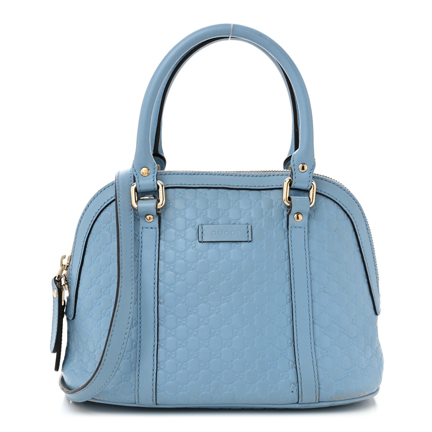 Microguccissima Mini Dome Bag Mineral Blue