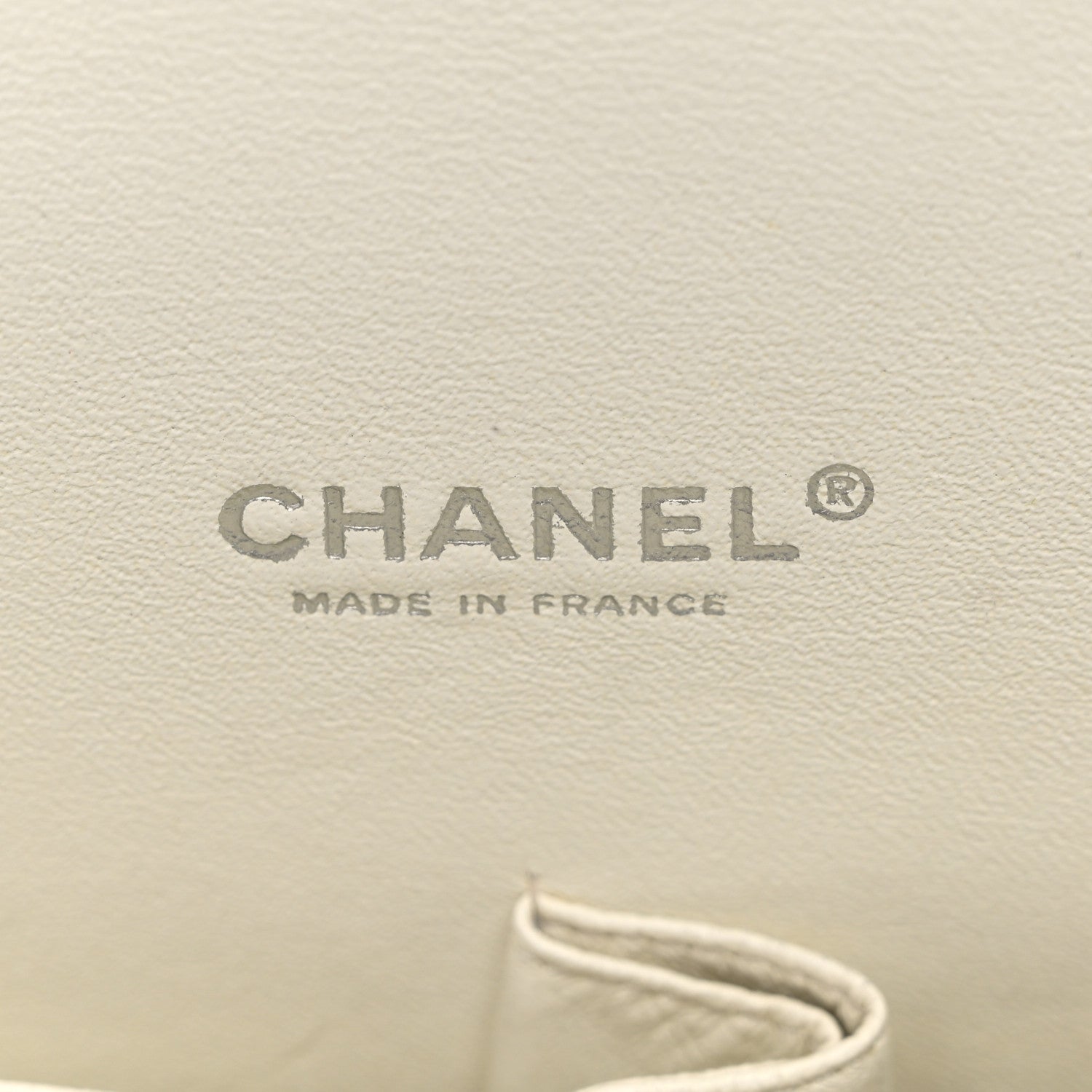 Caviar Quilted Maxi Double Flap White