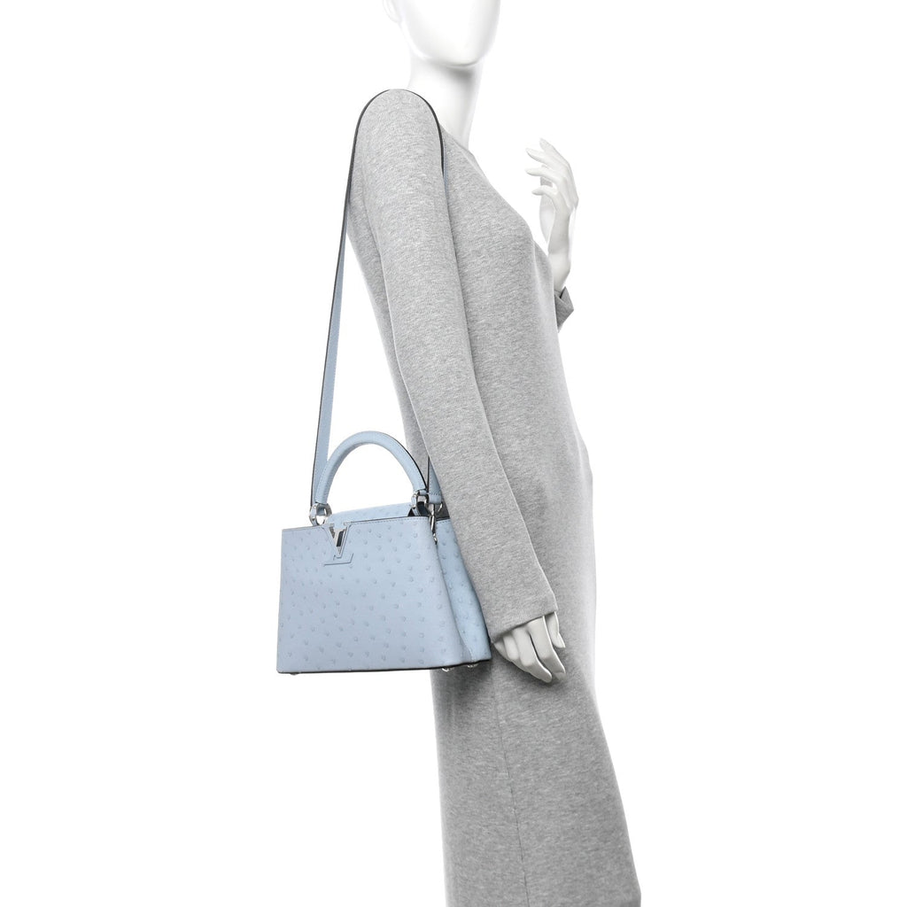 Ostrich Flower Chain Capucines BB Light Blue