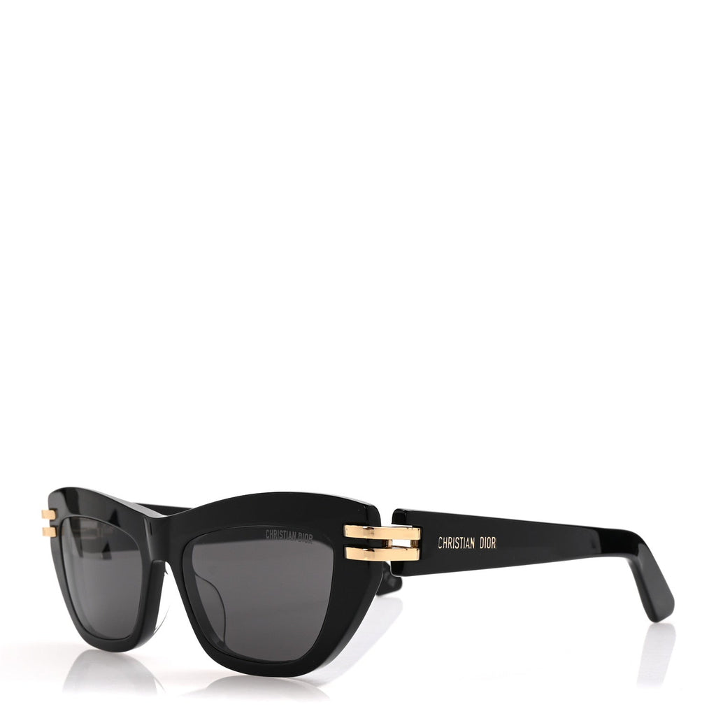 Acetate CDior B2U Cat Eye Sunglasses Black