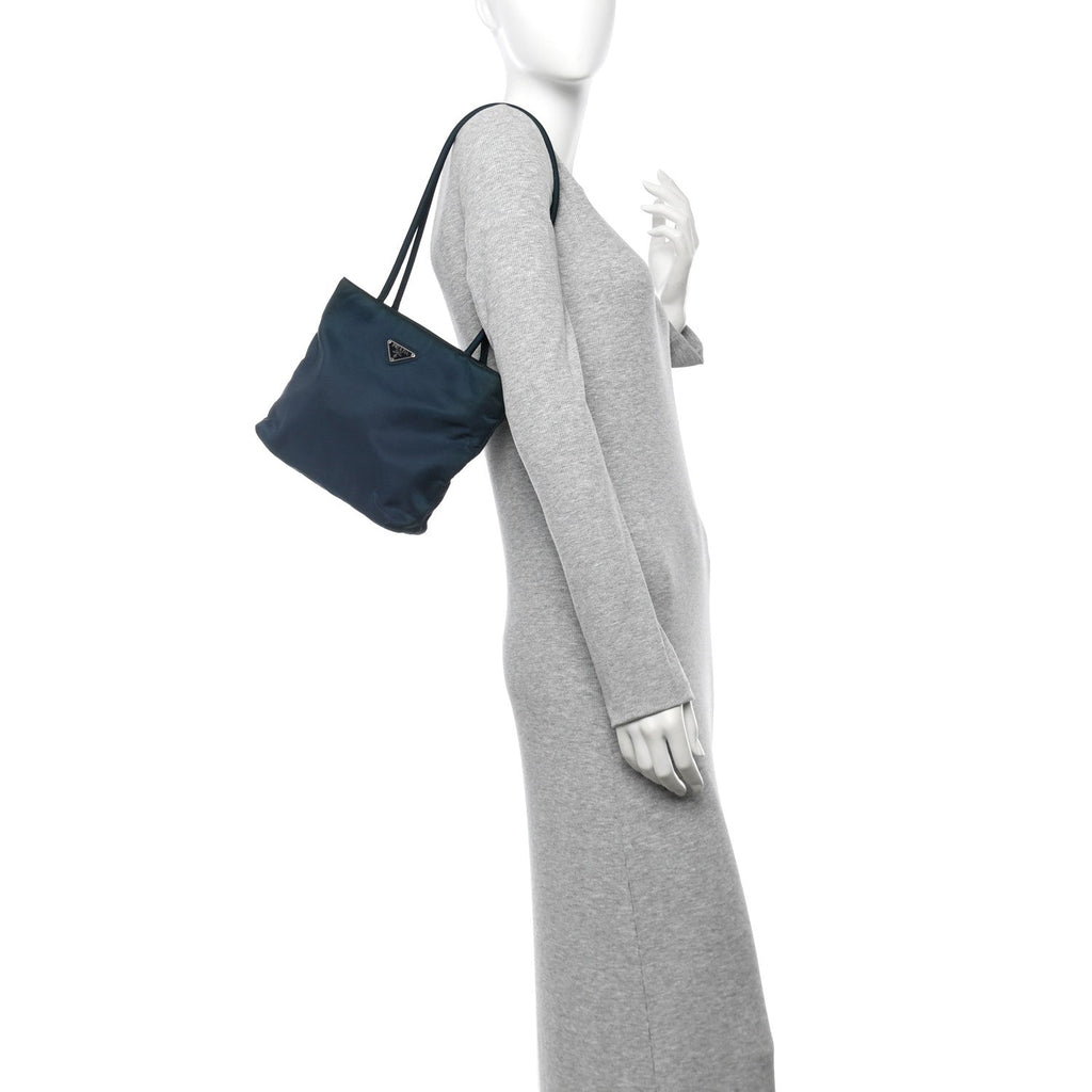 Tessuto Nylon Tote Blue