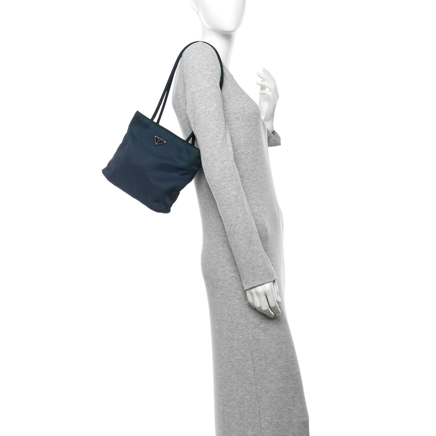 Tessuto Nylon Tote Blue