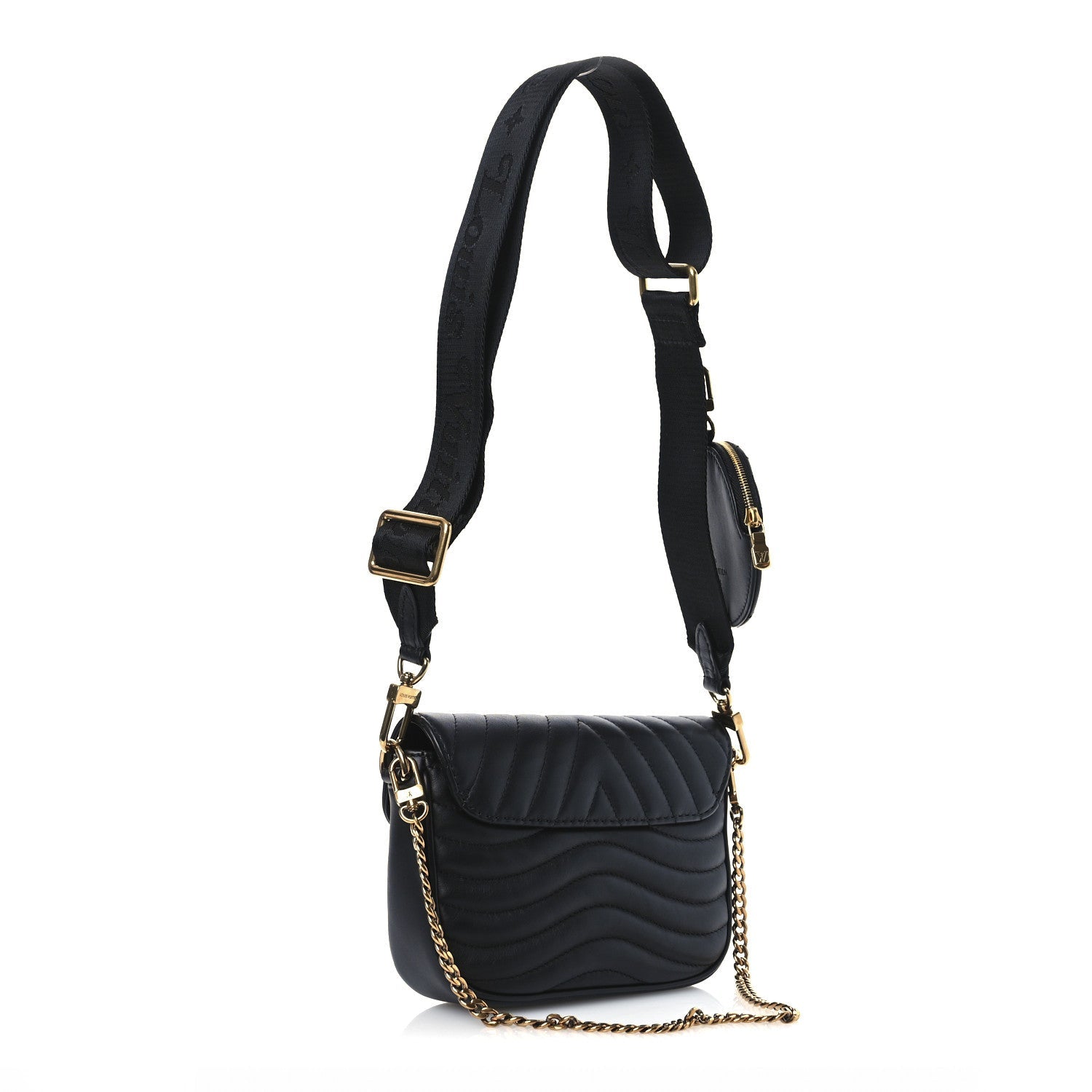 Calfskin New Wave Multi Pochette Black