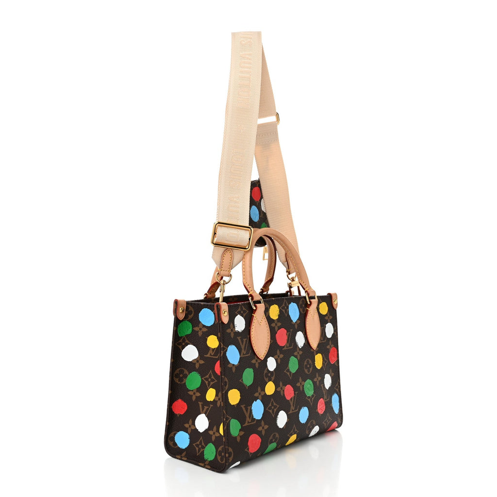 LV X YK Monogram Dots Onthego PM Multicolor