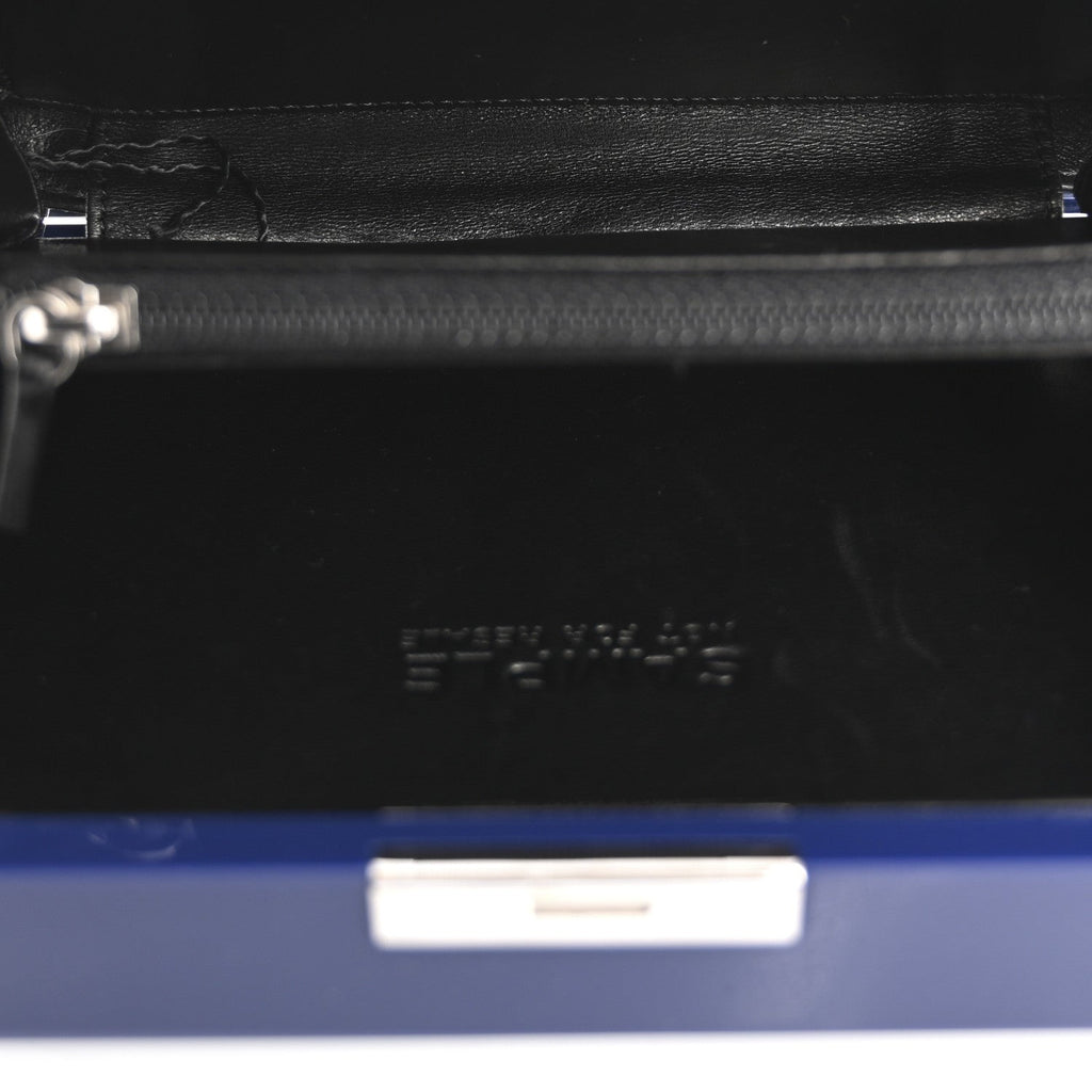 Plexiglass Boy Brick Lego Clutch Dark Blue