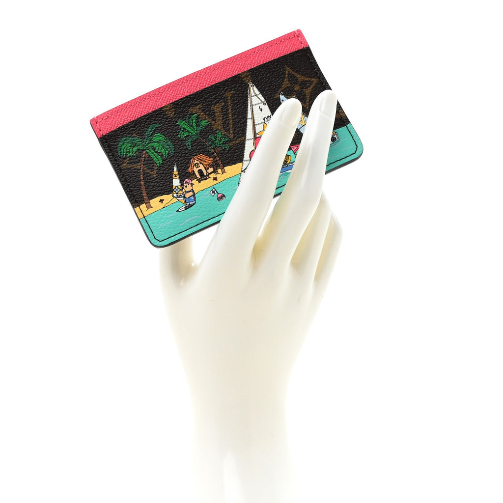 Monogram 2023 Christmas Animation Sailing Vivienne holder Dragonfruit Pink