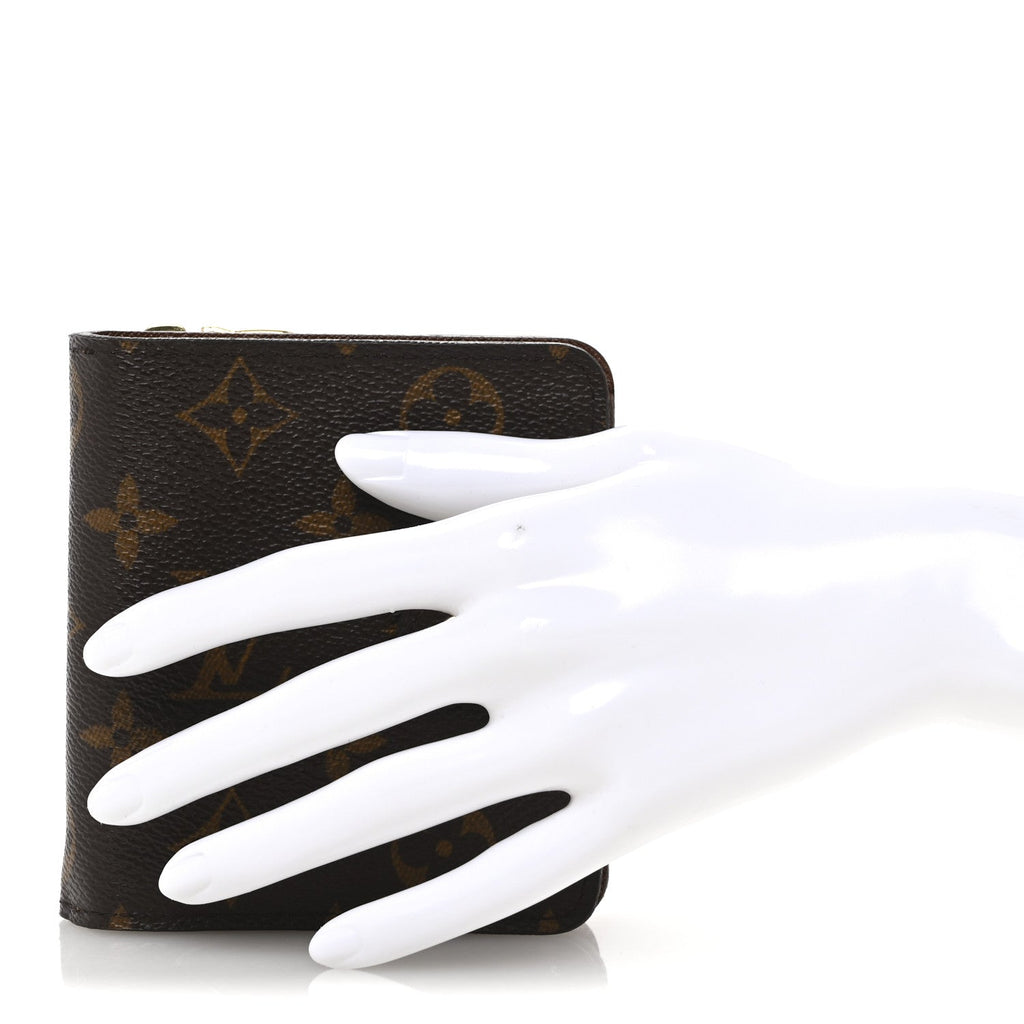 Monogram Compact Zippe Zipped Wallet