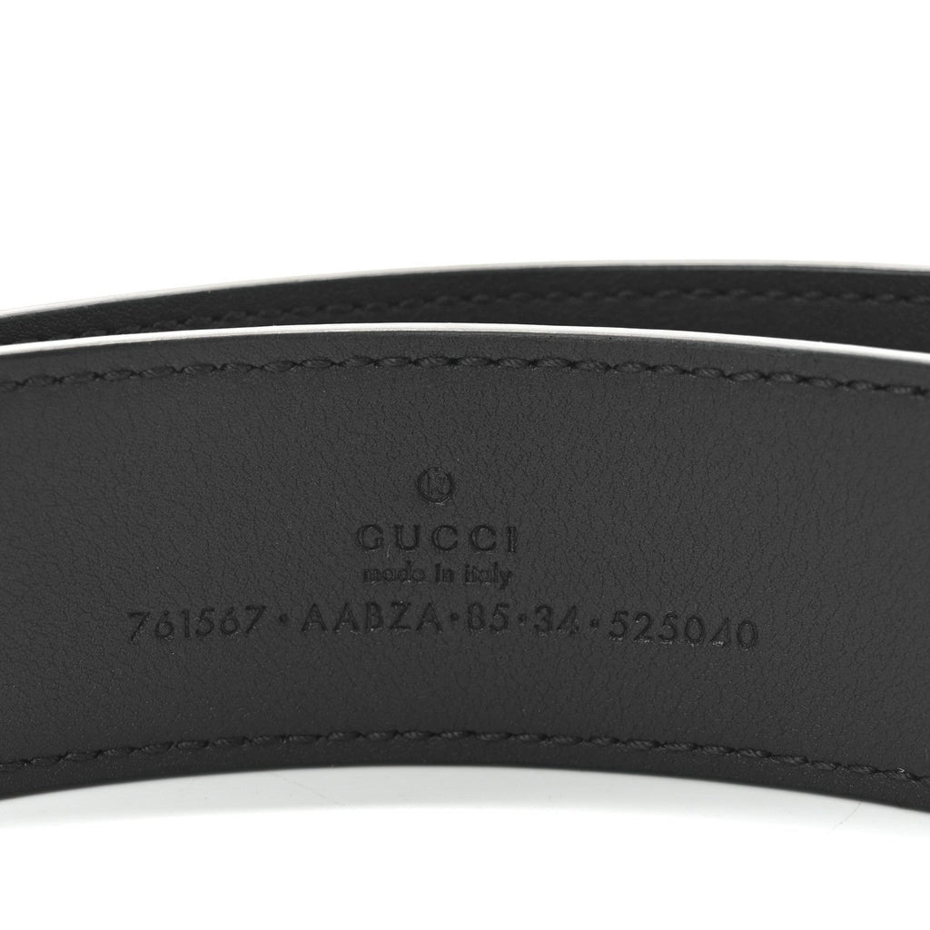 Piuma Calfskin Jumbo GG Embossed 35mm Belt 85 34 Royale