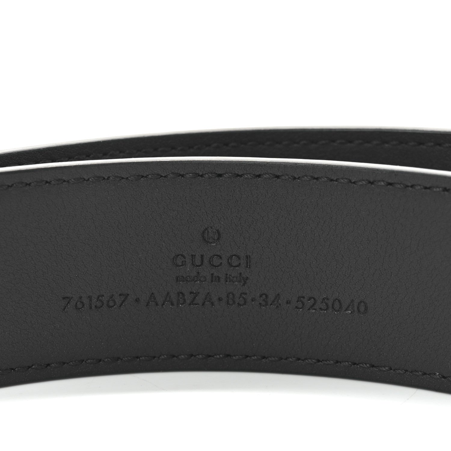 Piuma Calfskin Jumbo GG Embossed 35mm Belt 85 34 Royale