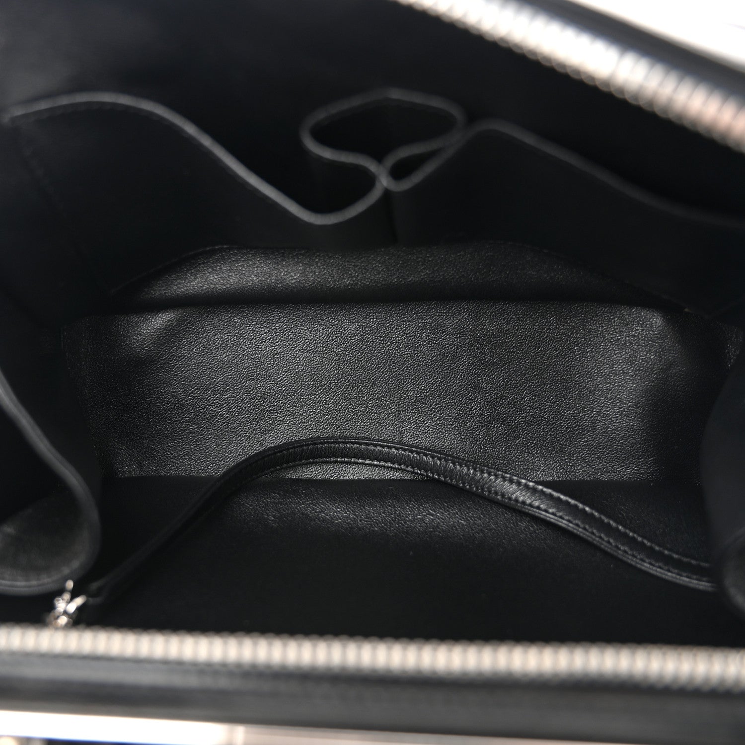 Lambskin Quilted Medium Trendy CC Bowling Bag Black