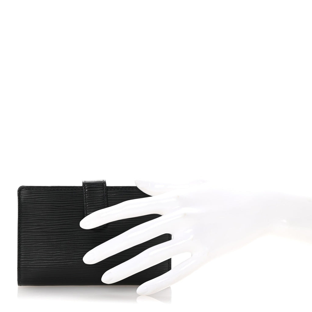 Epi French Purse Wallet Black