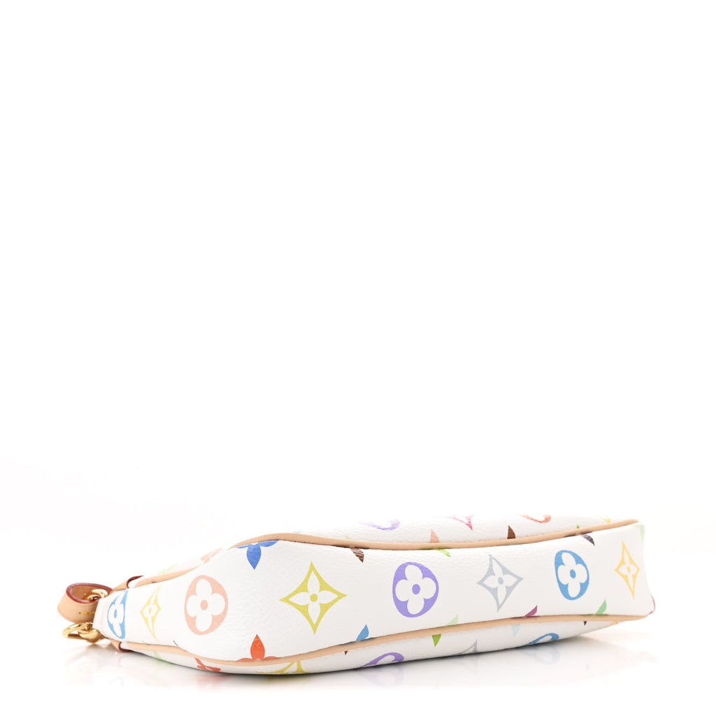 LV X TM Monogram Multicolor Pochette Accessories White