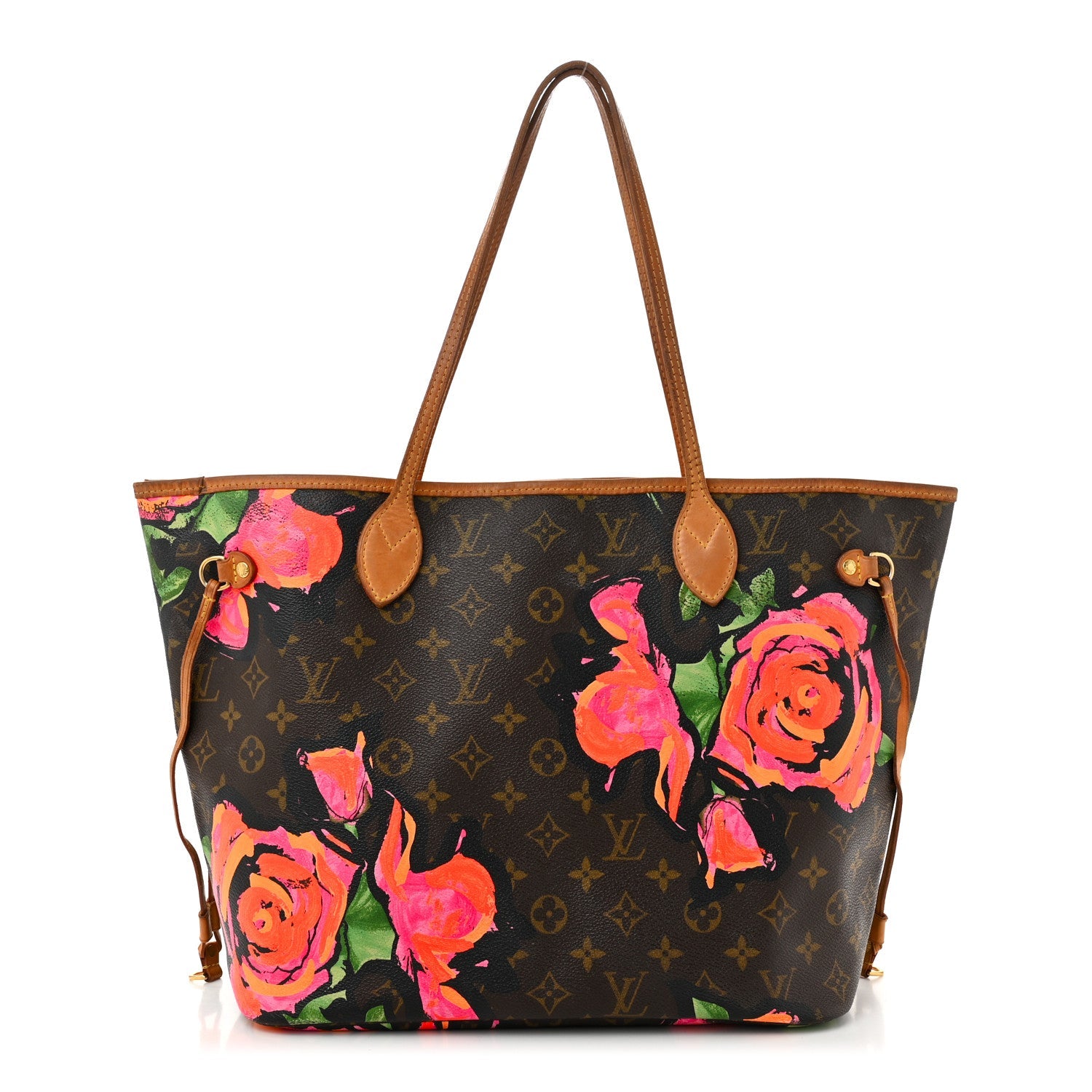 Monogram Roses Neverfull MM