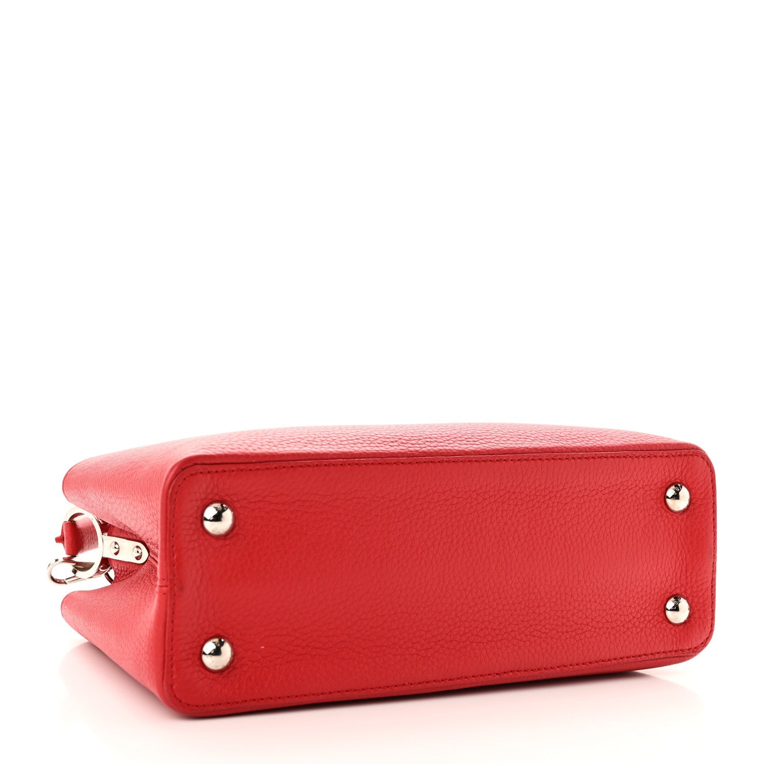 Taurillon Capucines PM Rubis
