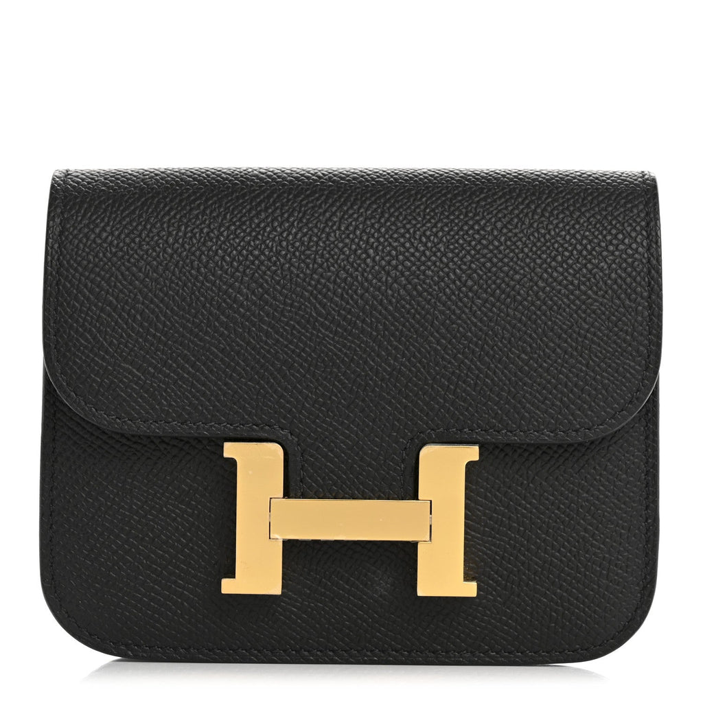 Epsom Constance Slim Wallet Black
