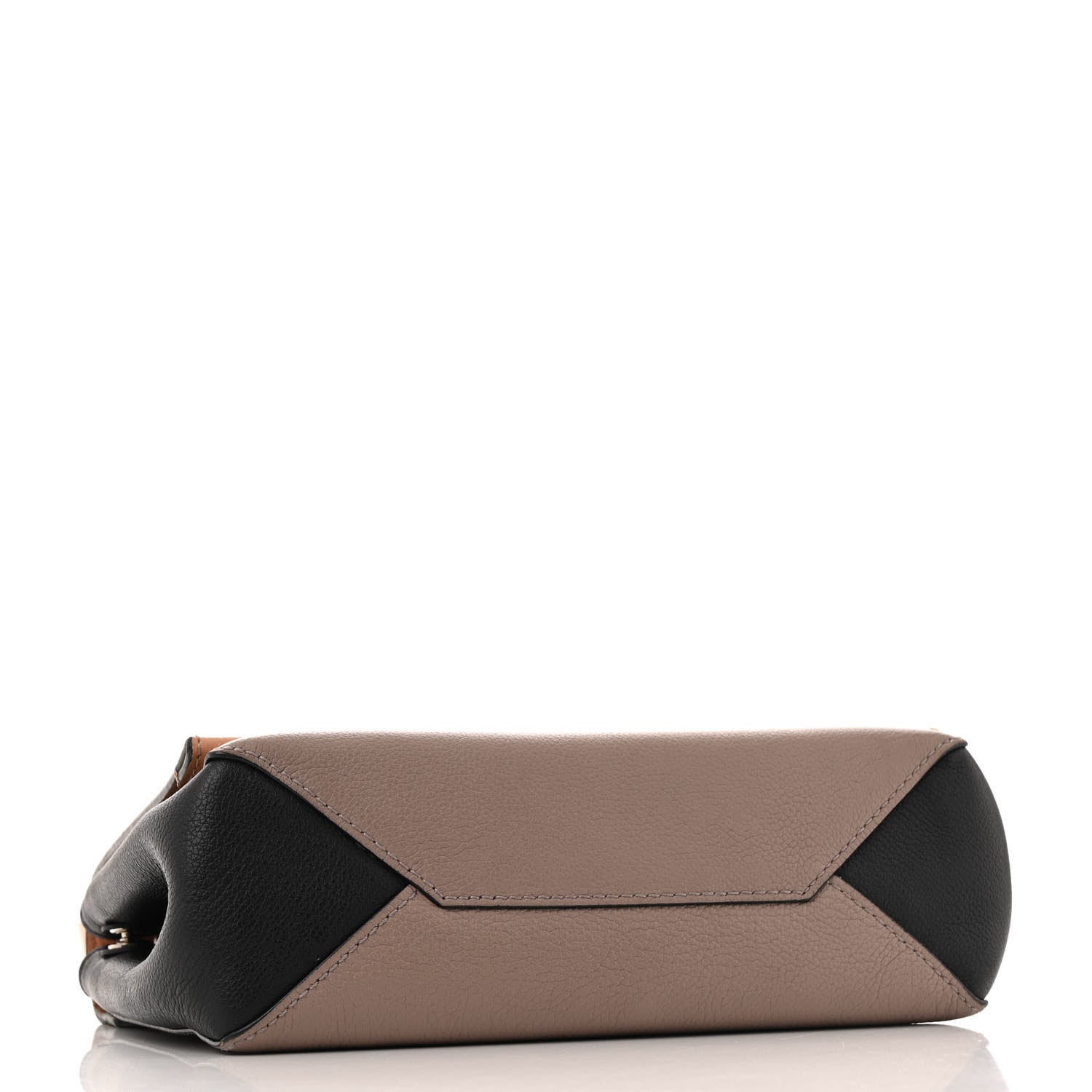 Soft Calfskin Lockme II Chain Bag BB Rose Poudre