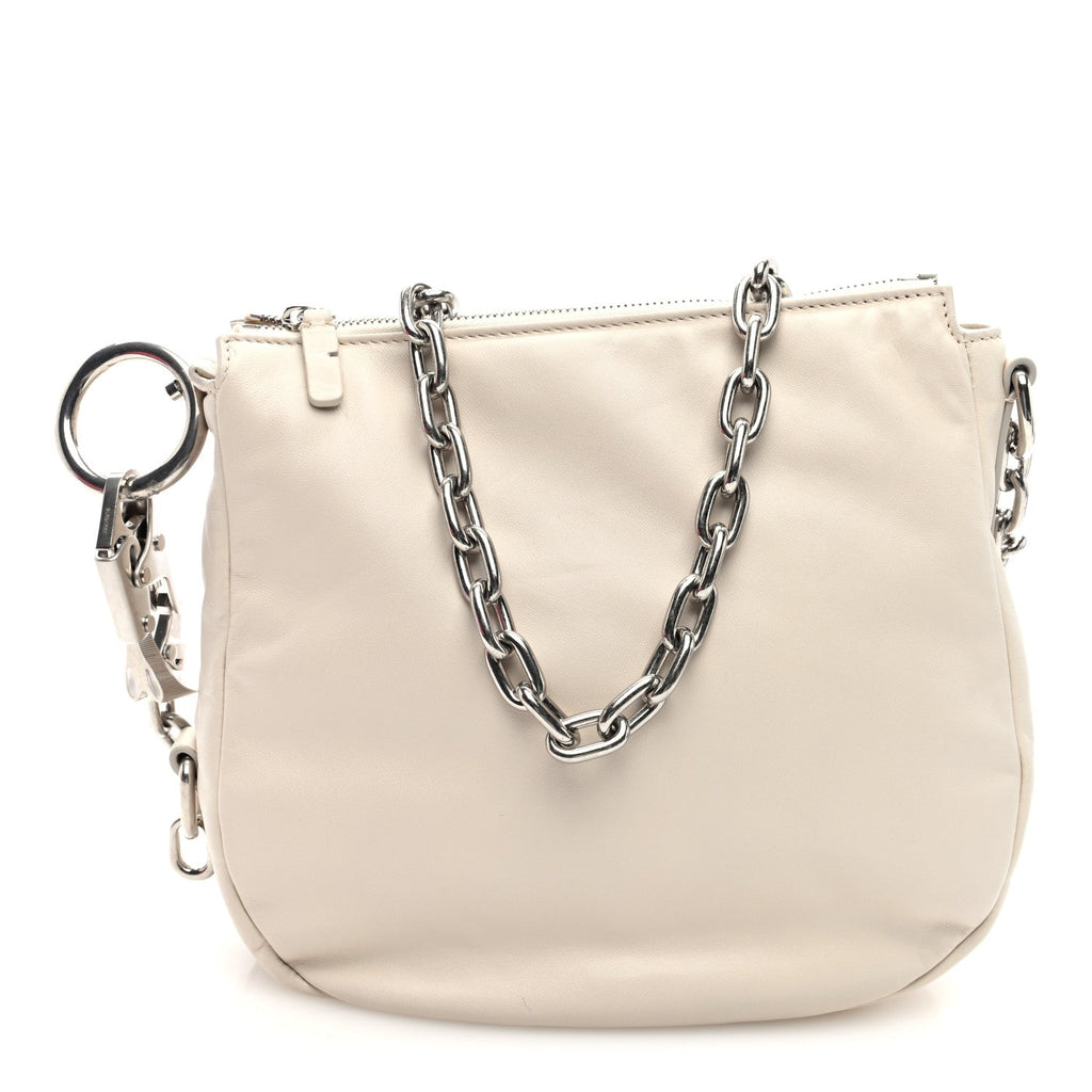 Calfskin Small Knight Crossbody Bag Soap