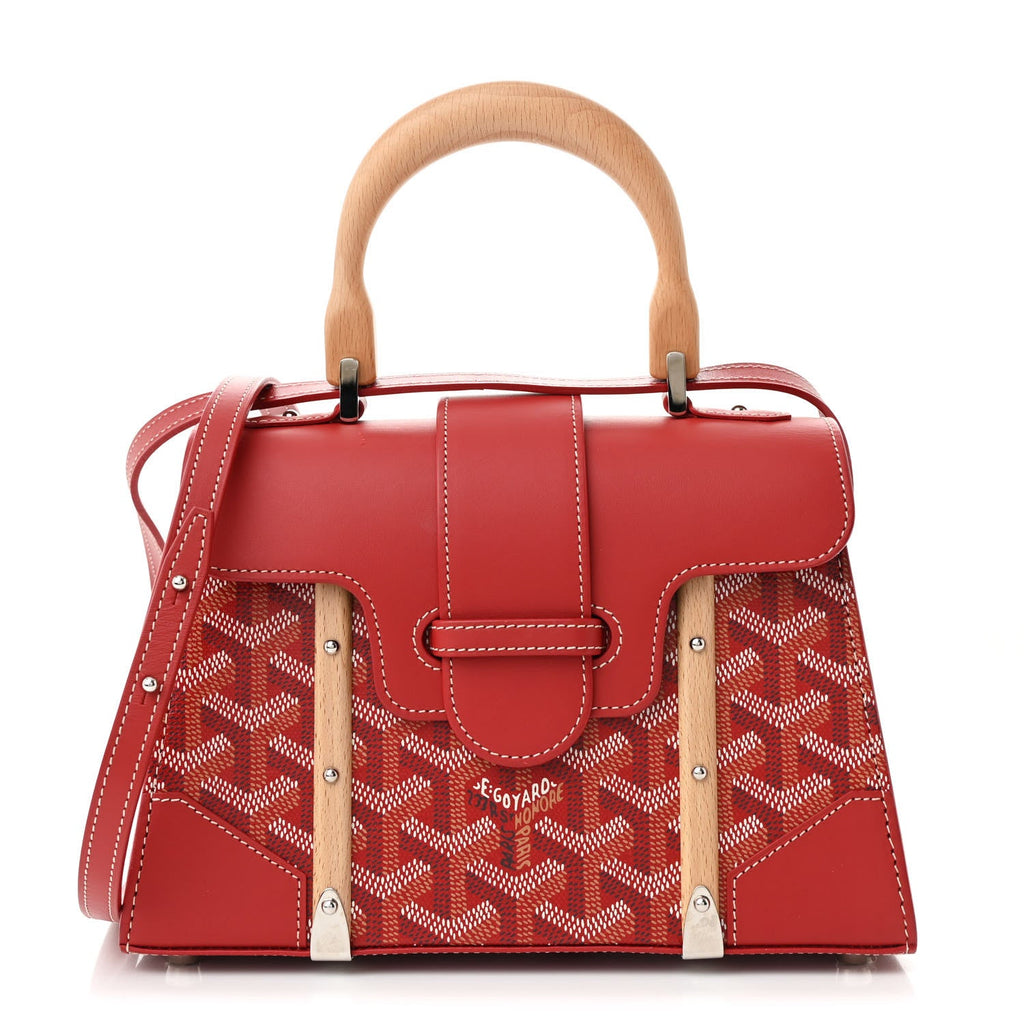 Goyardine Structure Mini Saigon Red