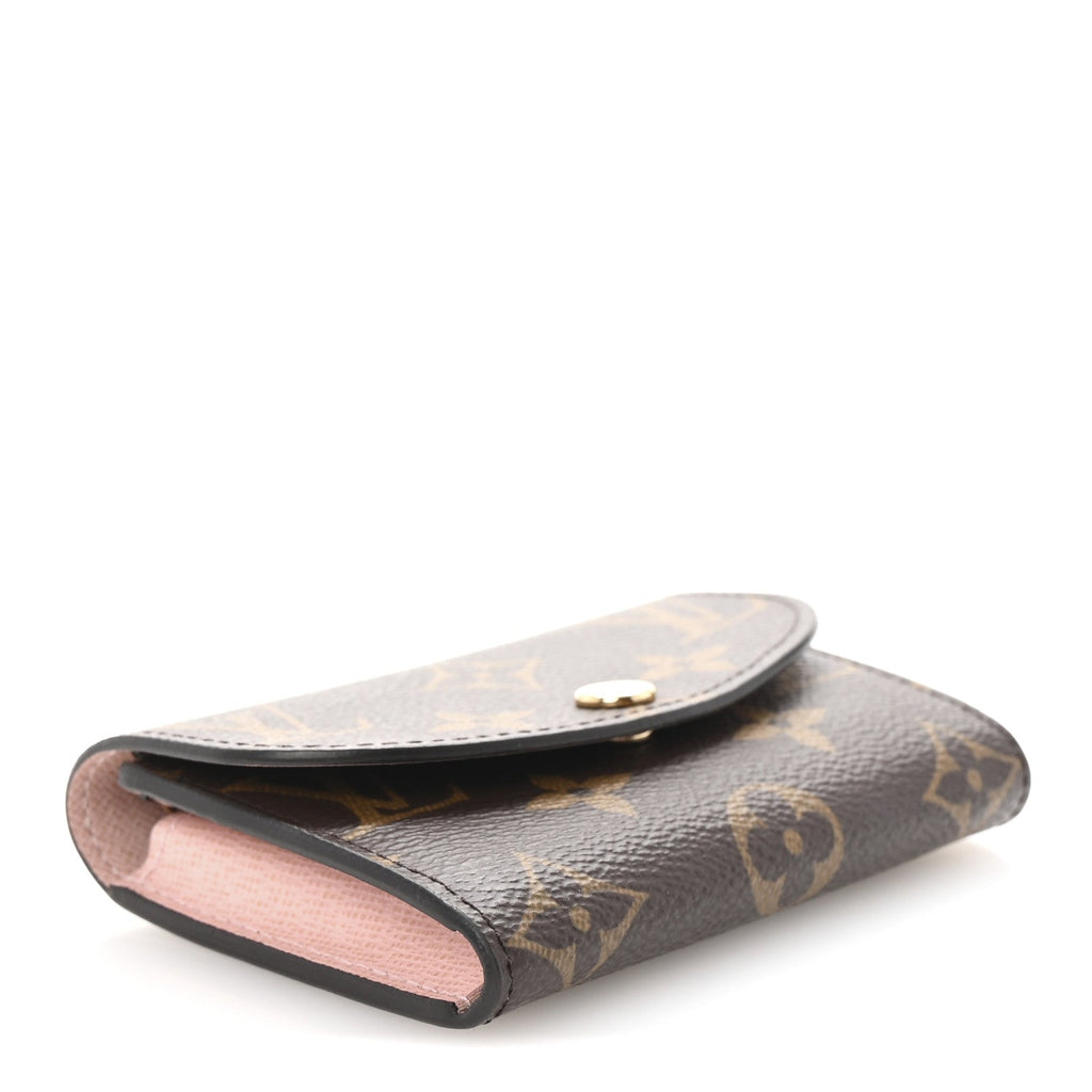 Monogram Rosalie Coin Purse Rose Ballerine