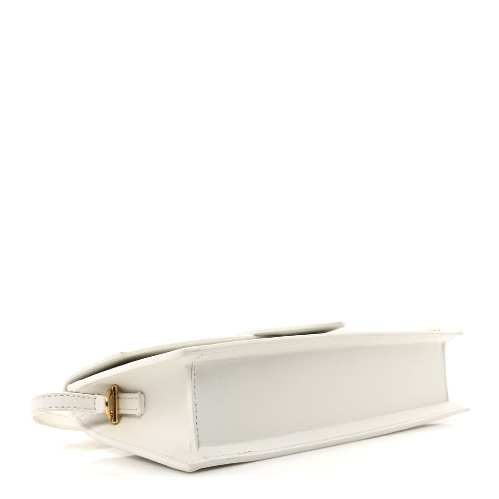 Smooth Calfskin Le Bambino Long White