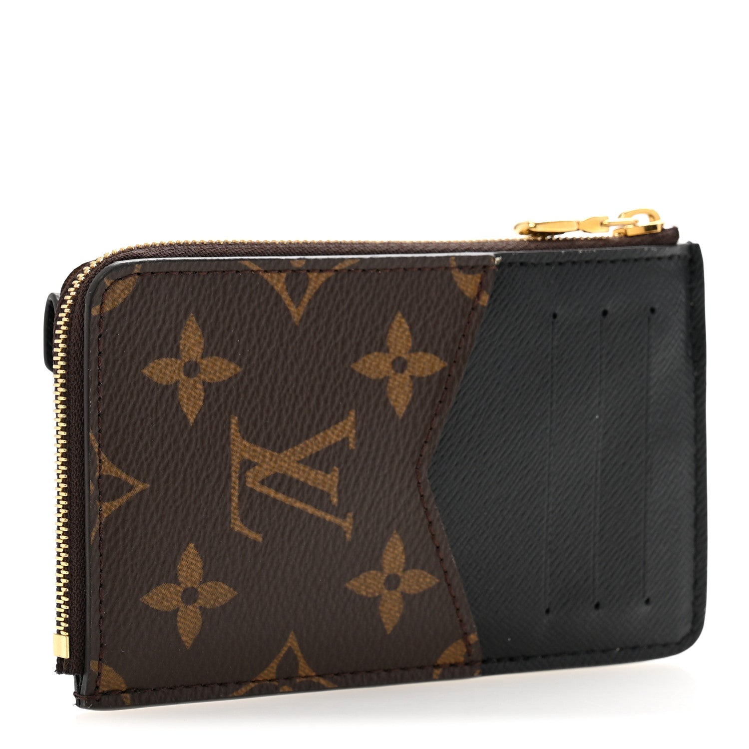 Monogram Recto Verso  Holder Black