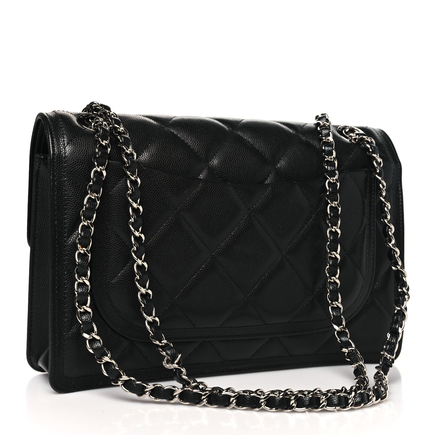 Caviar Quilted Small Sweet Classic Flap Black