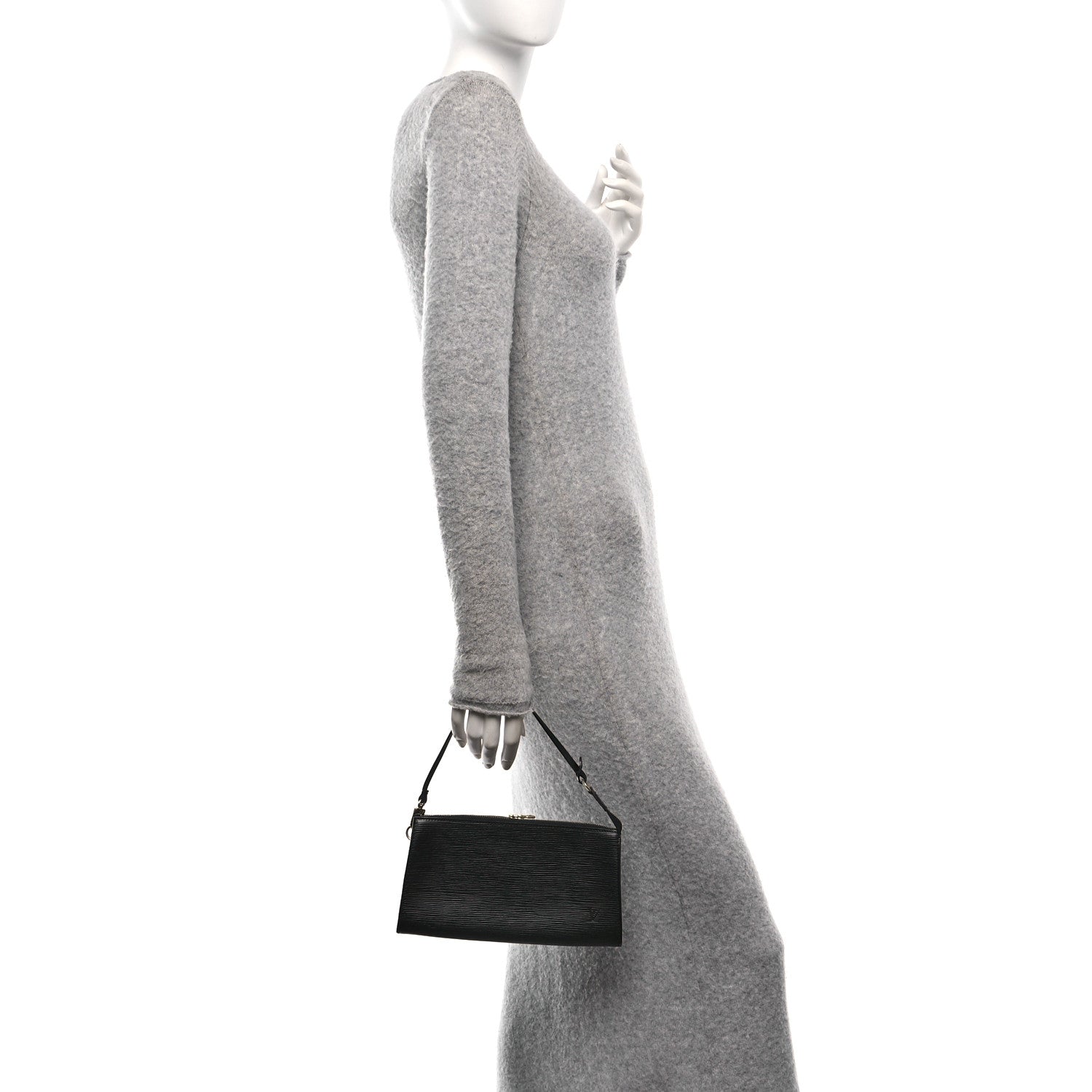 Epi Pochette Accessories 24 Black