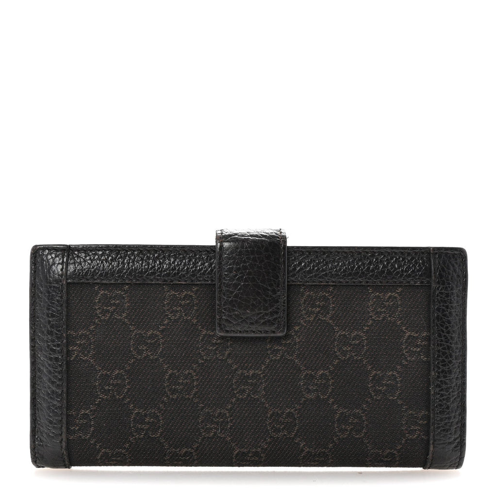 Monogram Continental Charmy Wallet Black