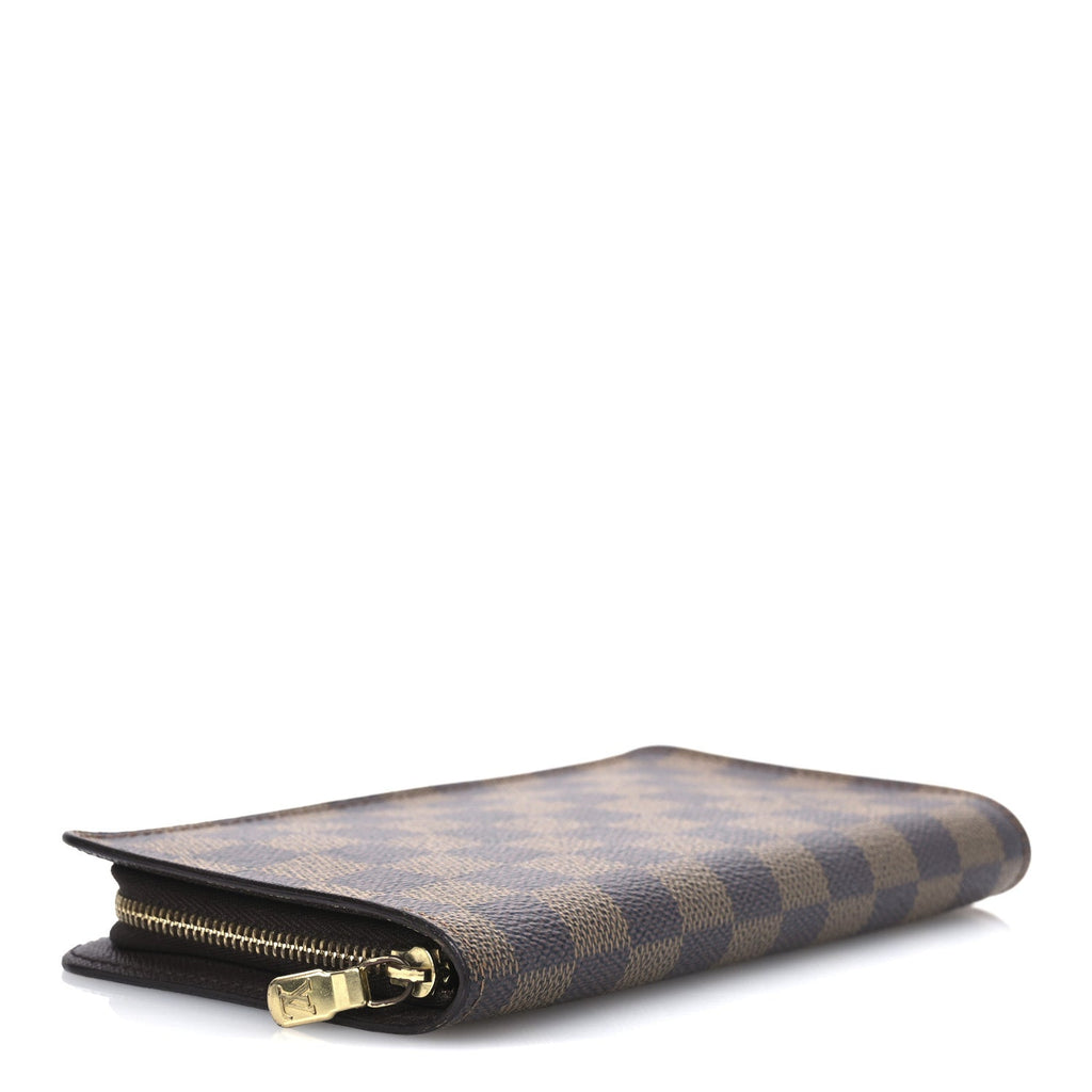 Damier Ebene Porte-Monnaie Zippe Zippy Wallet