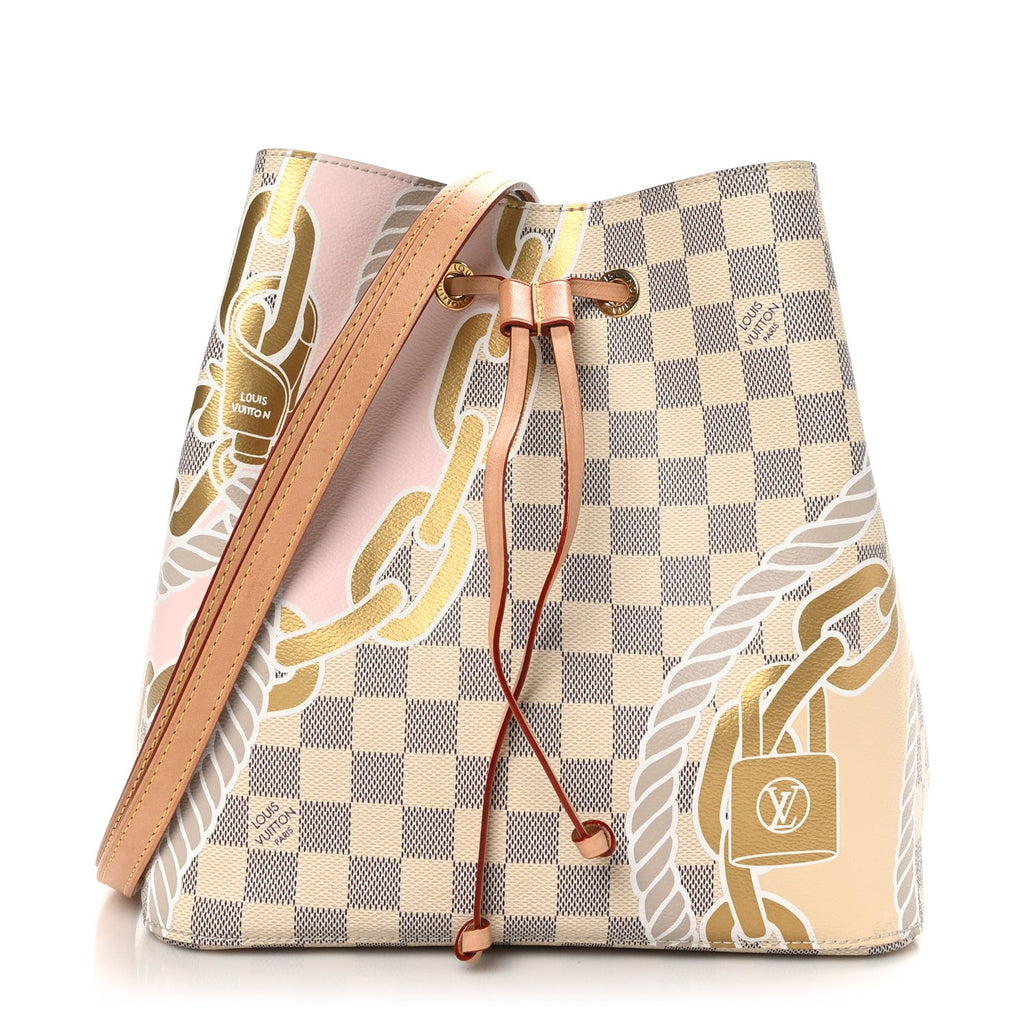 Damier Azur Nautical Neonoe MM