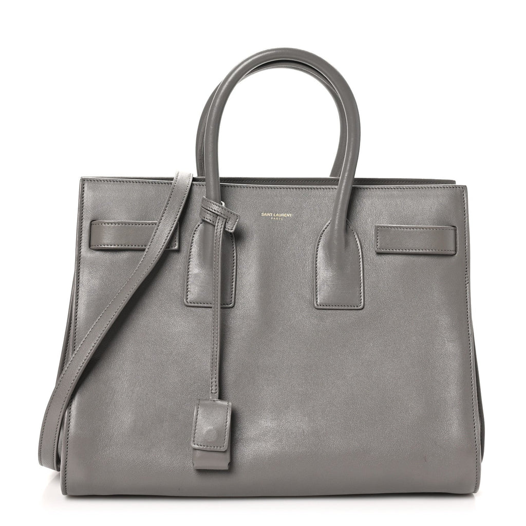 Calfskin Small Sac De Jour Fog