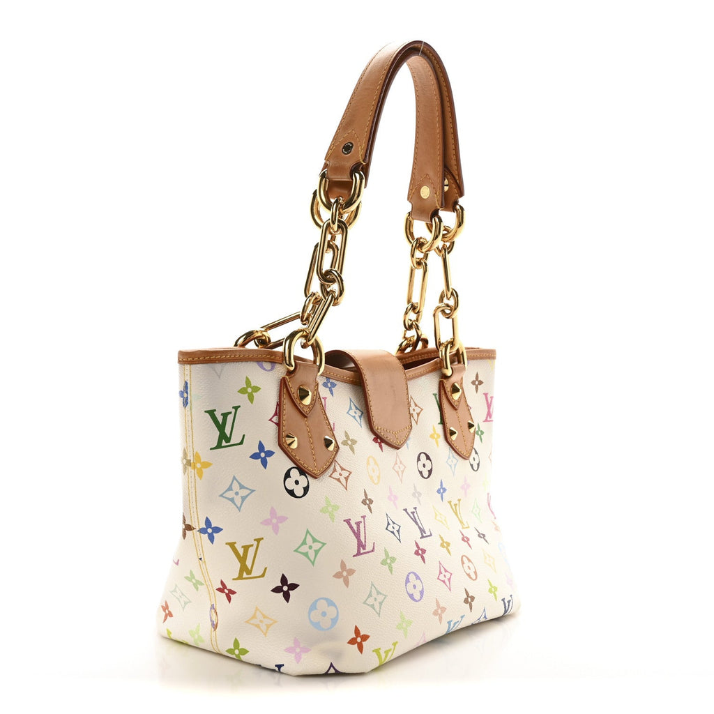 Monogram Multicolor Annie MM White