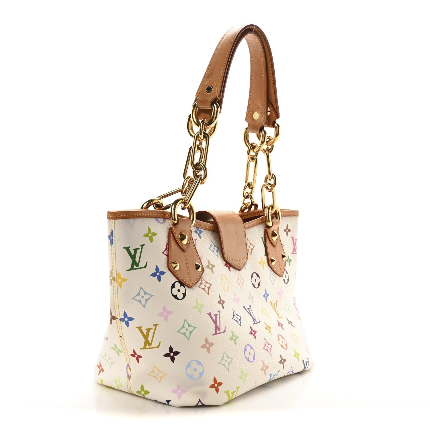 Monogram Multicolor Annie MM White