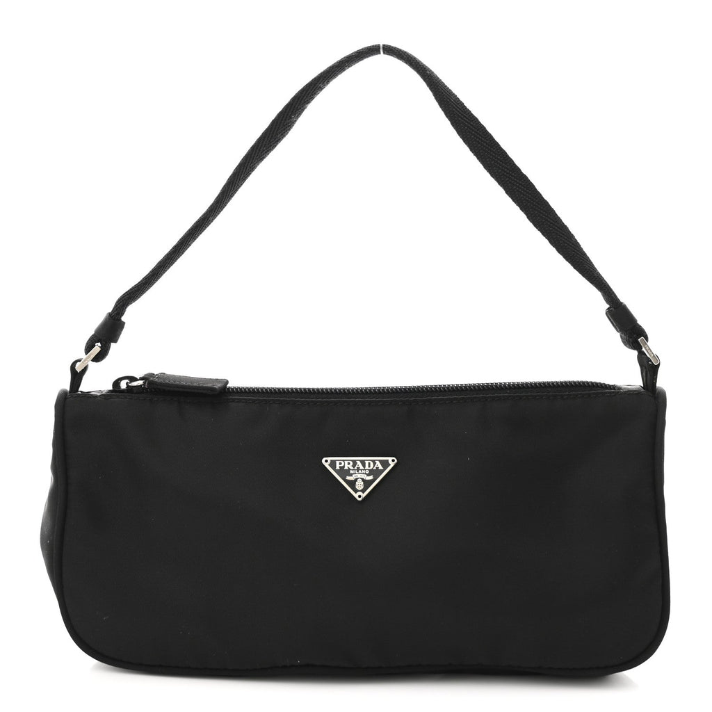 Tessuto Nylon Sport Pochette Black