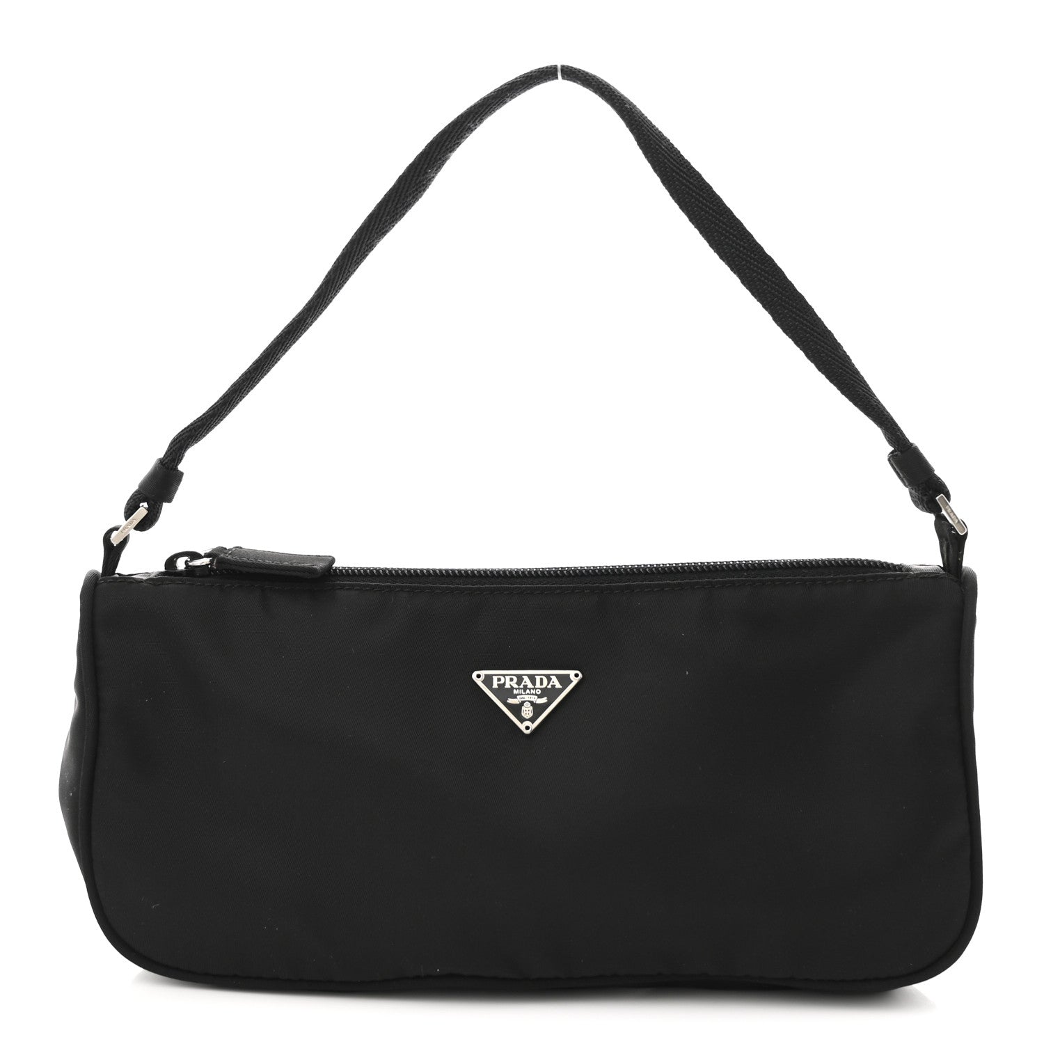 Tessuto Nylon Sport Pochette Black